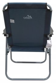 Sedia da campeggio pieghevole Lyon blu scuro