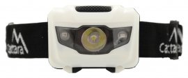 Lampada frontale LED 80 lm nero-bianca