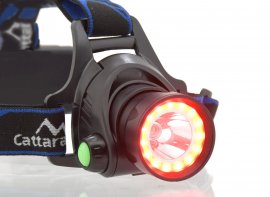 Lampada frontale LED 400 lm (1x XM-L+15x SMD)