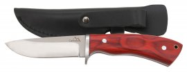 Pugnale Trapper 21 cm con fodero in pelle