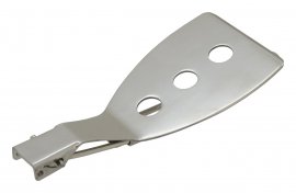 Paletta pieghevole in acciaio inox 210/130 mm