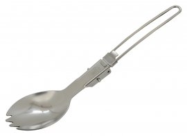 Cucchiaio pieghevole in acciaio inox 210/130 mm