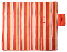 Coperta da picnic Fleece 150x135 cm rossa