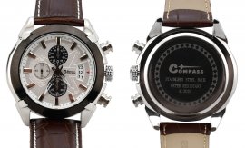 Orologio Chrono White Compass