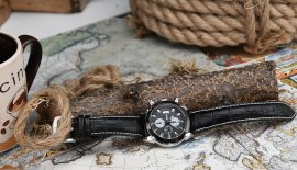 Orologio Chrono Black Compass