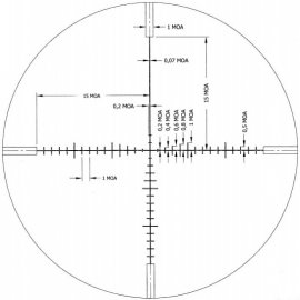 Cannocchiale FOMEI 6-24x50 FOREMAN HTC PRO (THC)