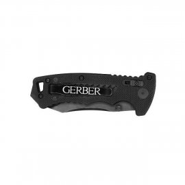 Coltello Gerber DMF Modified Clip Point, lama combinata