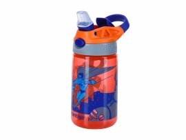Borraccia per bambini Contigo James 0,42 l arancione superhero