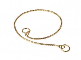 Collare a catena DeLuxe dorato, 30 cm