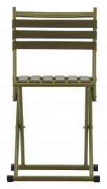 Sedia da campeggio pieghevole Cattara NATURE con schienale