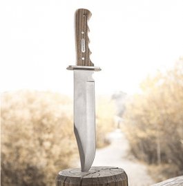 Coltello Winchester Double Barrel Bowie con fodero 2