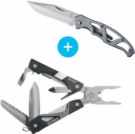 Set pinze Gerber Vise e coltello Gerber Mini-Paraframe