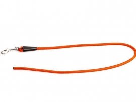 Vodítko Dogtrace couračka fibbia argento 70cm arancione
