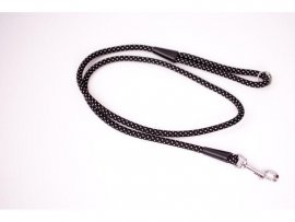 Guinzaglio Dogtrace riflettente 10mm 150cm nero