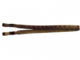 Cinghia Zubíček non foderata larga 4 cm