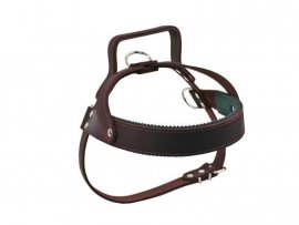 Pettorina con maniglia Dogtrace pelle 1D razze medie