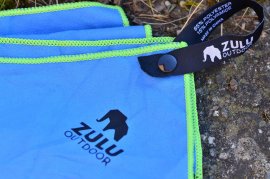 Asciugamano Zulu Light S 40x40cm blu