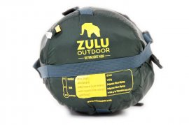 Sacco a pelo Zulu Ultralight 1400 185cm nero