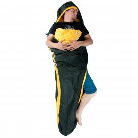 Sacco a pelo Zulu Ultralight 700 185cm nero