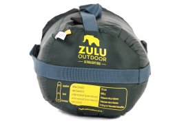Sacco a pelo Zulu Ultralight 900 185cm nero