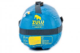 Sacco a pelo Zulu Ultralight 900 175cm blu destro