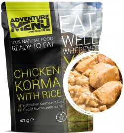 Menu IV – Ragù di cervo + Pollo Korma Adventure Menu