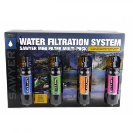 Filtro per acqua Sawyer SP128 Mini Color Multipack 4pz