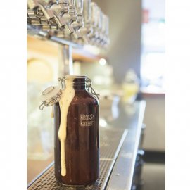 Thermos Klean Kanteen Growler isolato da 946 ml in acciaio inox