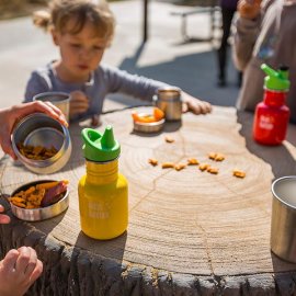 Borraccia per bambini Klean Kanteen Sport 355ml in acciaio inox