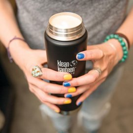 Borraccia termica Klean Kanteen Wide Loop 592ml inox