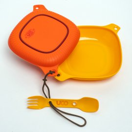 UCO Mess Kit 4 pezzi arancione