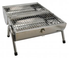 Barbecue da tavolo a carbone Cattara Double