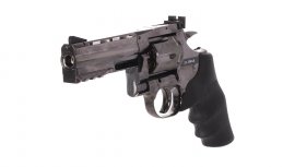 Revolver ad aria compressa ASG Dan Wesson 715 4" gray a pallini