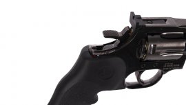 Revolver ad aria compressa ASG Dan Wesson 715 4" gray a pallini