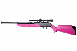 Carabina ad aria Crosman Pumpmaster 760 SET 4,5mm rosa