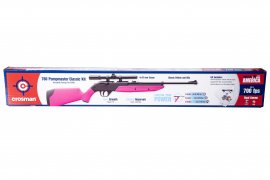 Carabina ad aria Crosman Pumpmaster 760 SET 4,5mm rosa