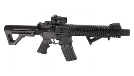 Carabina ad aria compressa Crosman DPMS SBR Full Auto 4,5mm con collimatore