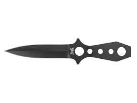 Coltello da lancio Fox Outdoor 22,5cm con fodero, nero