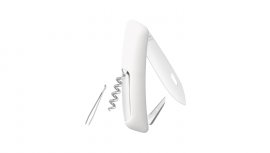 Coltello tascabile svizzero Swiza D01 bianco