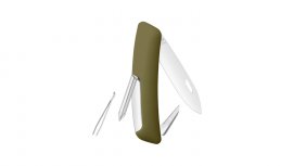 Coltello tascabile svizzero Swiza D02 oliva
