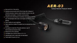 Interruttore remoto Fenix AER-03