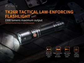 Torcia tattica Fenix TK26R