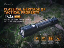 Torcia tattica Fenix TK22 V2.0