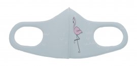 Mascherina per bambini - fenicottero
