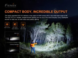 Torcia elettrica Fenix E35 V3.0