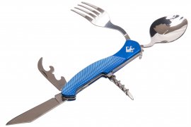 Posate pieghevoli Wildee Camper blu