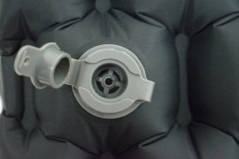 Materassino gonfiabile Zulu Carlos 5cm nero