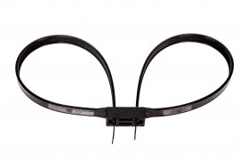 Manette monouso MFH nero 1pc