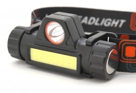 Lampada frontale ricaricabile Cattara 120lm