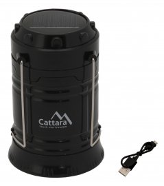 Lampada da campeggio ricaricabile Cattara LED 20/60lm estensibile